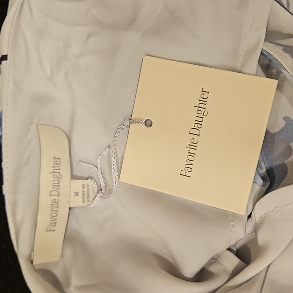 💕FAVORITE DAUGHTER💕 The Favorite Dress ~ Blue White Floral Print Medium M NWT - Picture 14 of 16